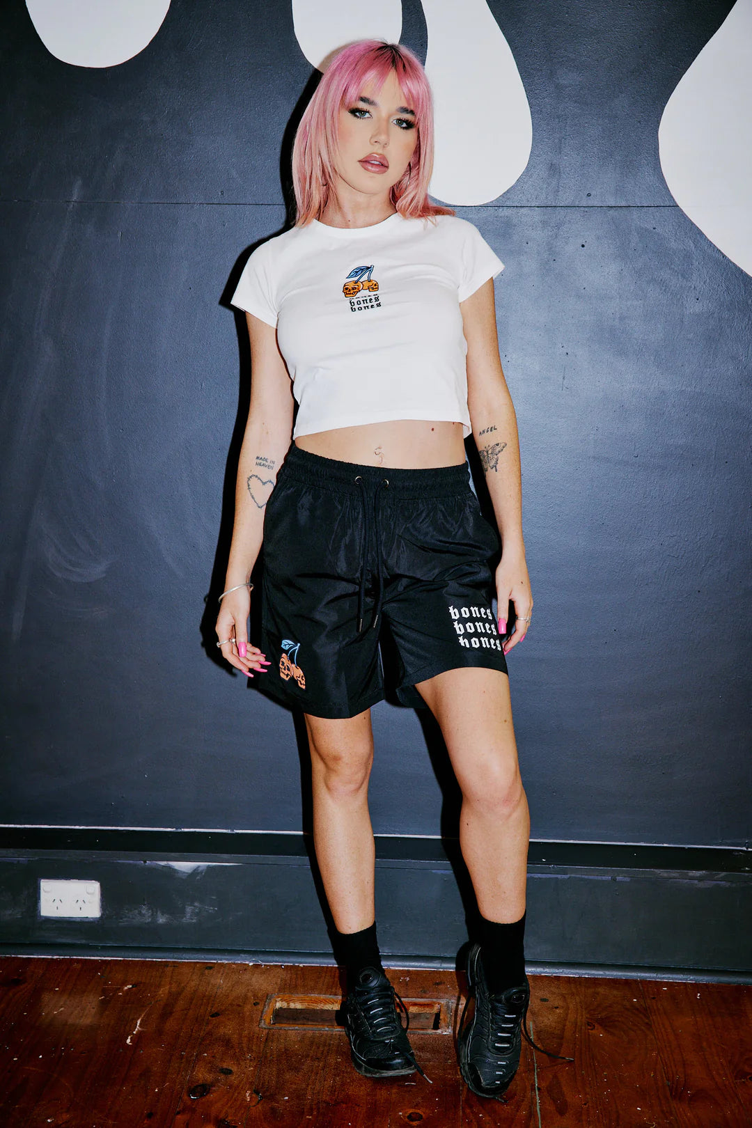 Cherry Bomb Swim Shorts