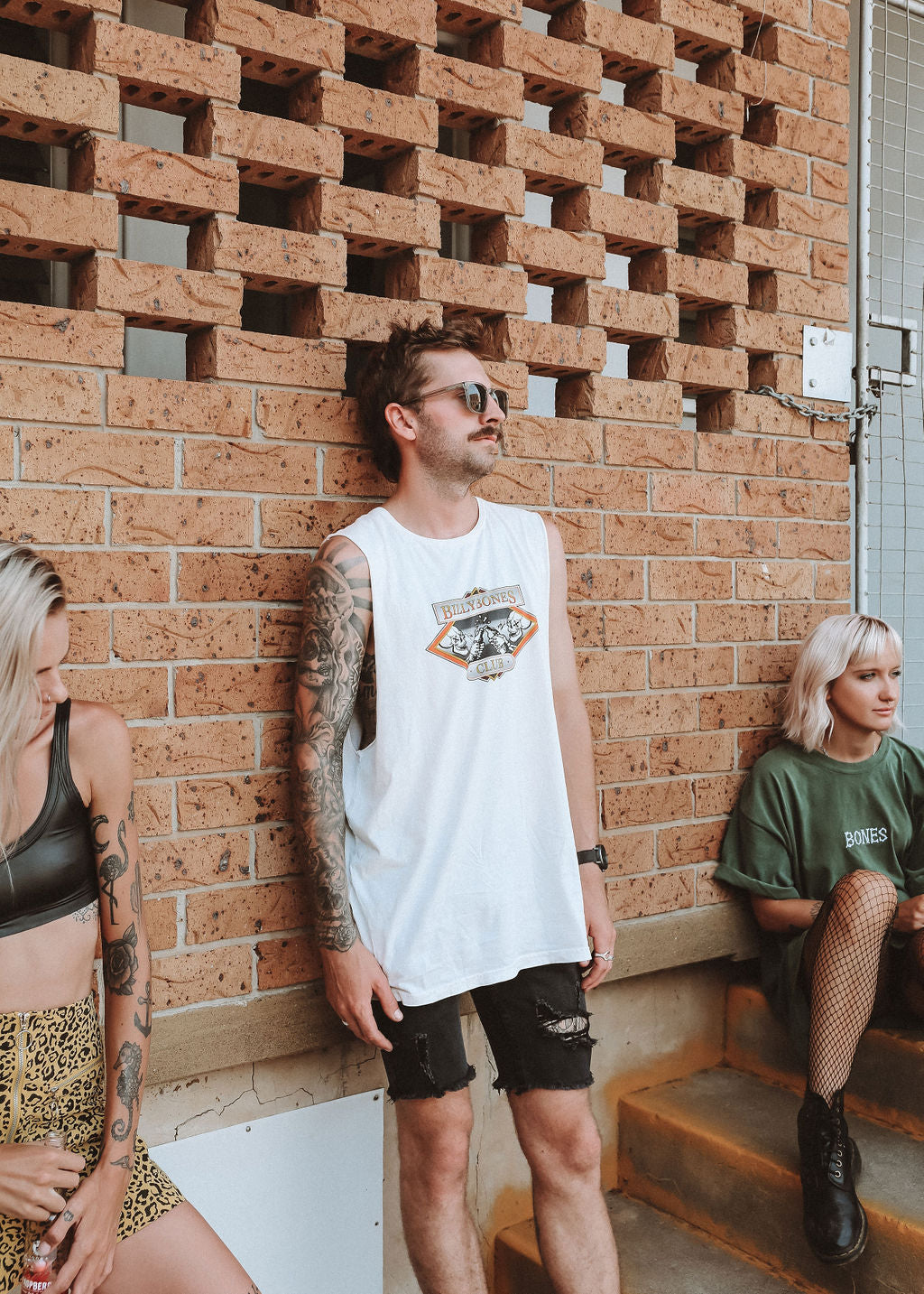 Best Brews Tank - Vintage White