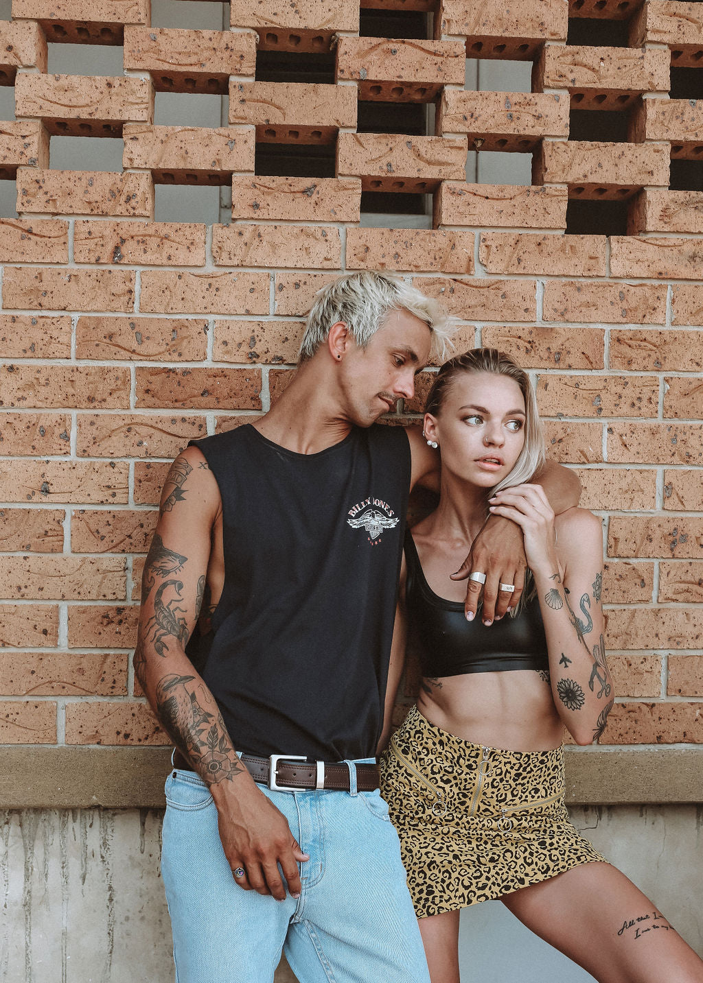 Moto Club Tank - Vintage Black