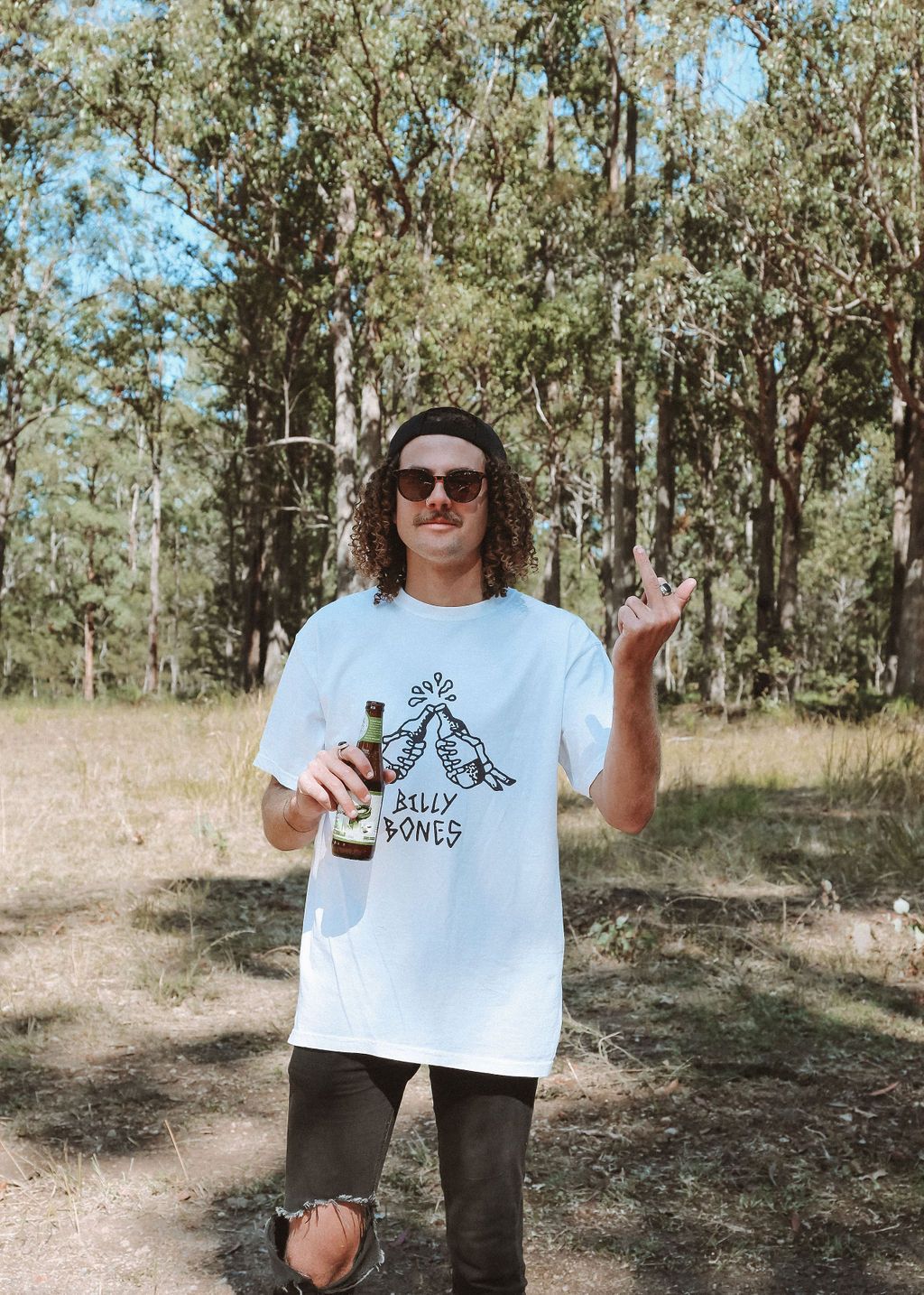 Club Cheers Tee - Vintage White