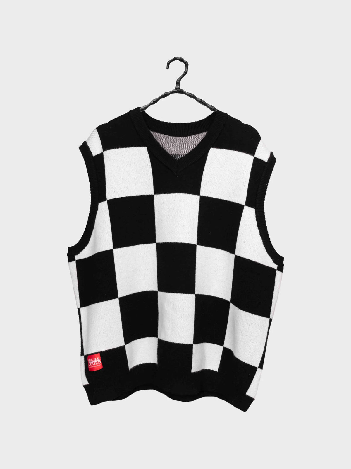 Checkered Knit Vest Billy Bones Club ニットベスト メンズ