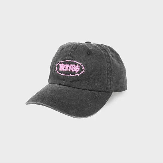 Bones Dad Hat - Washed Black
