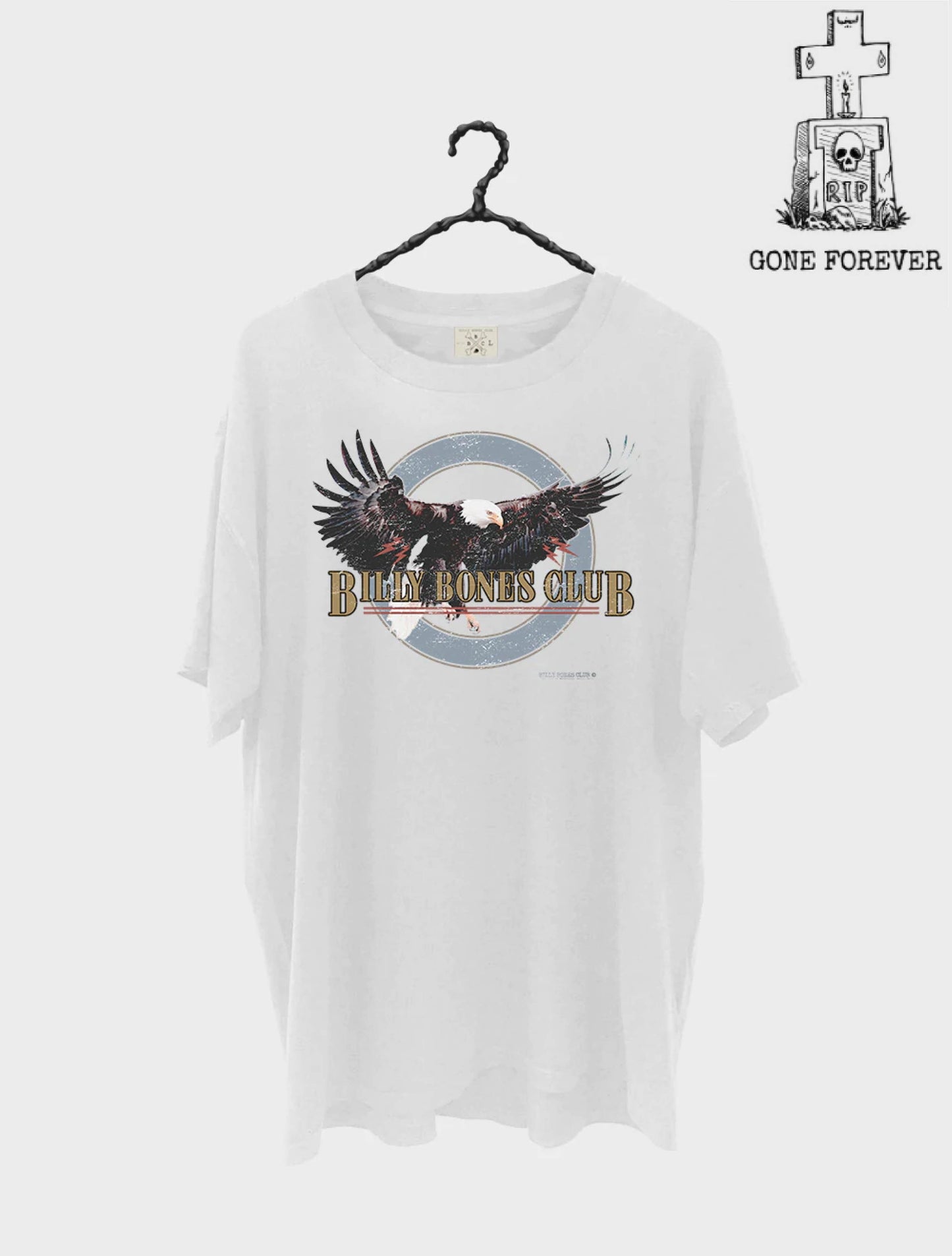 Ramblin Eagle Tee - Vintage White