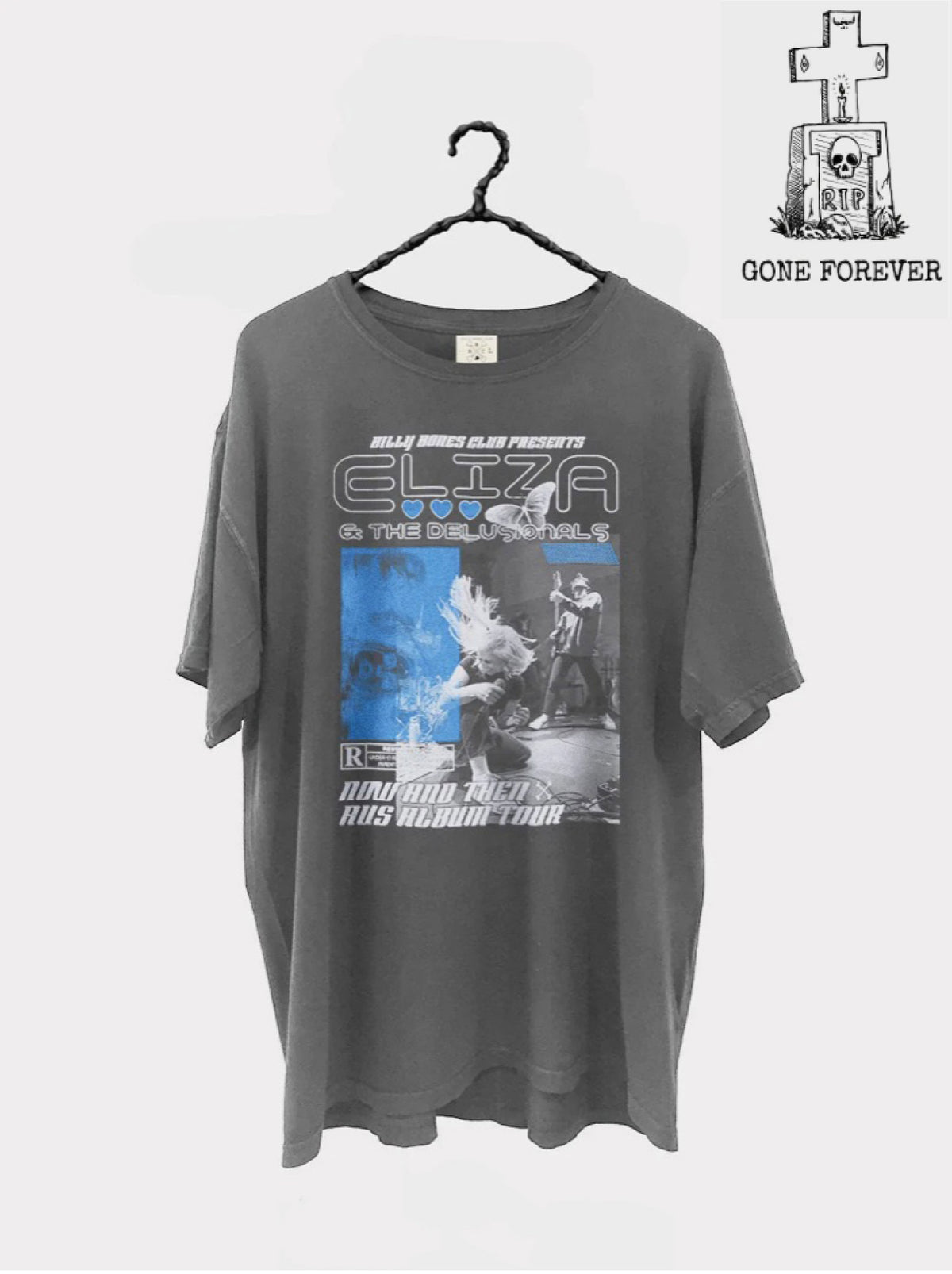 Eliza & The Delusionals X Bones Collab Tee Billy Bones Club T 