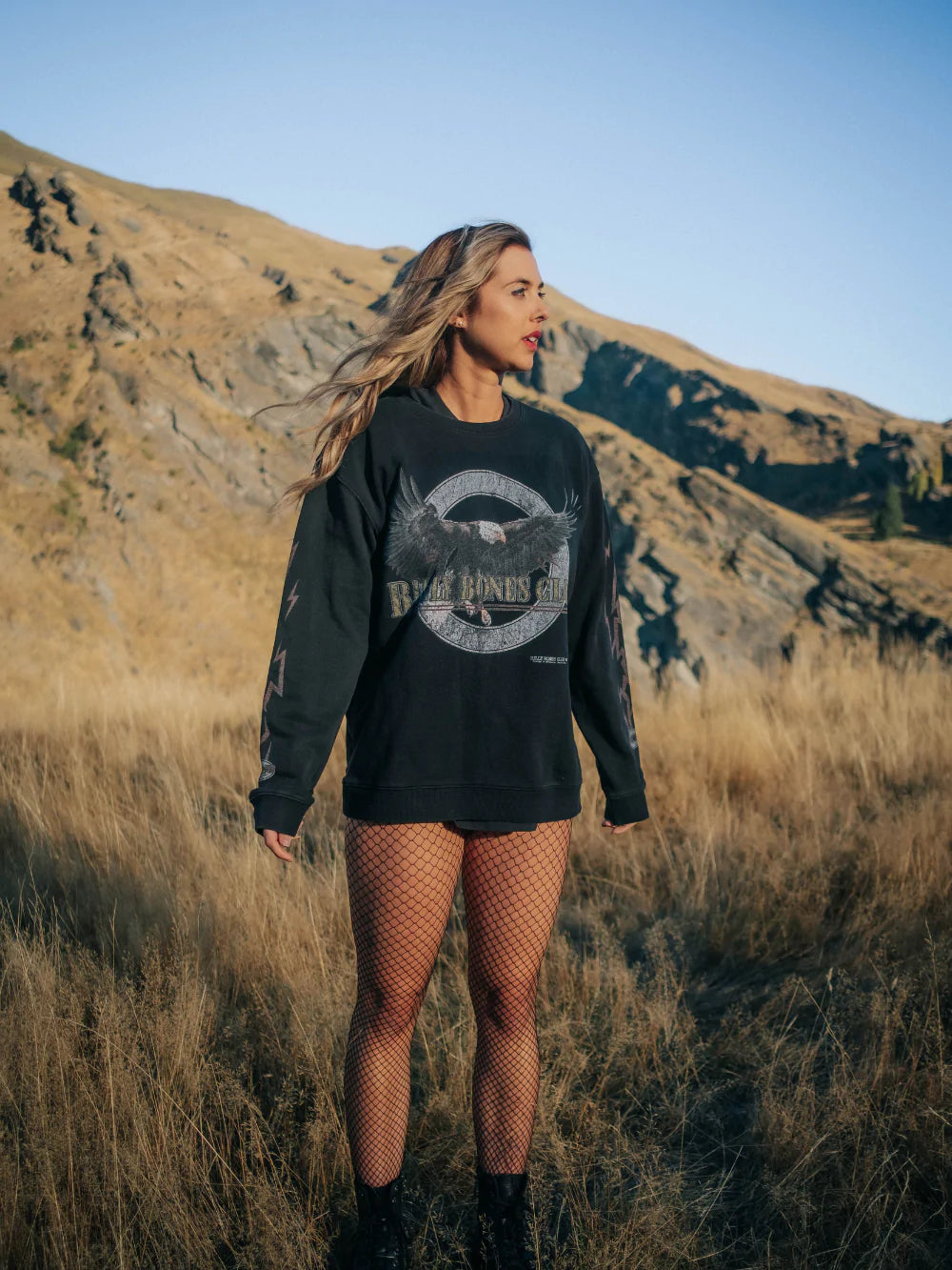 Ramblin Eagle Crew - Black