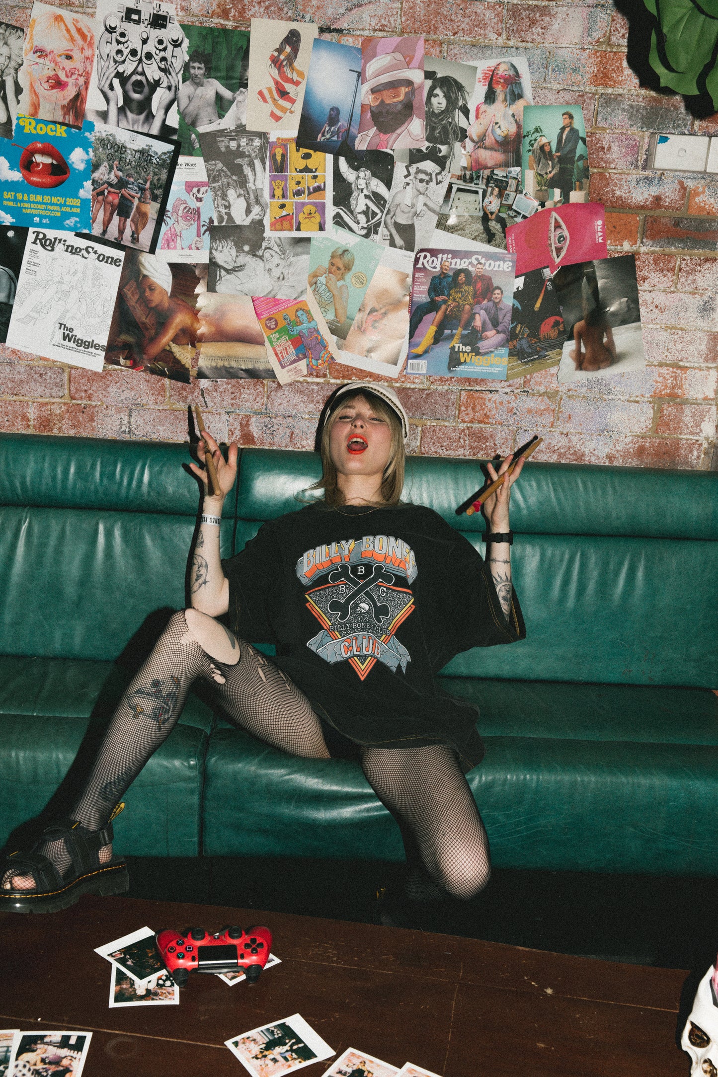 The Bandit - Acid Black Tee