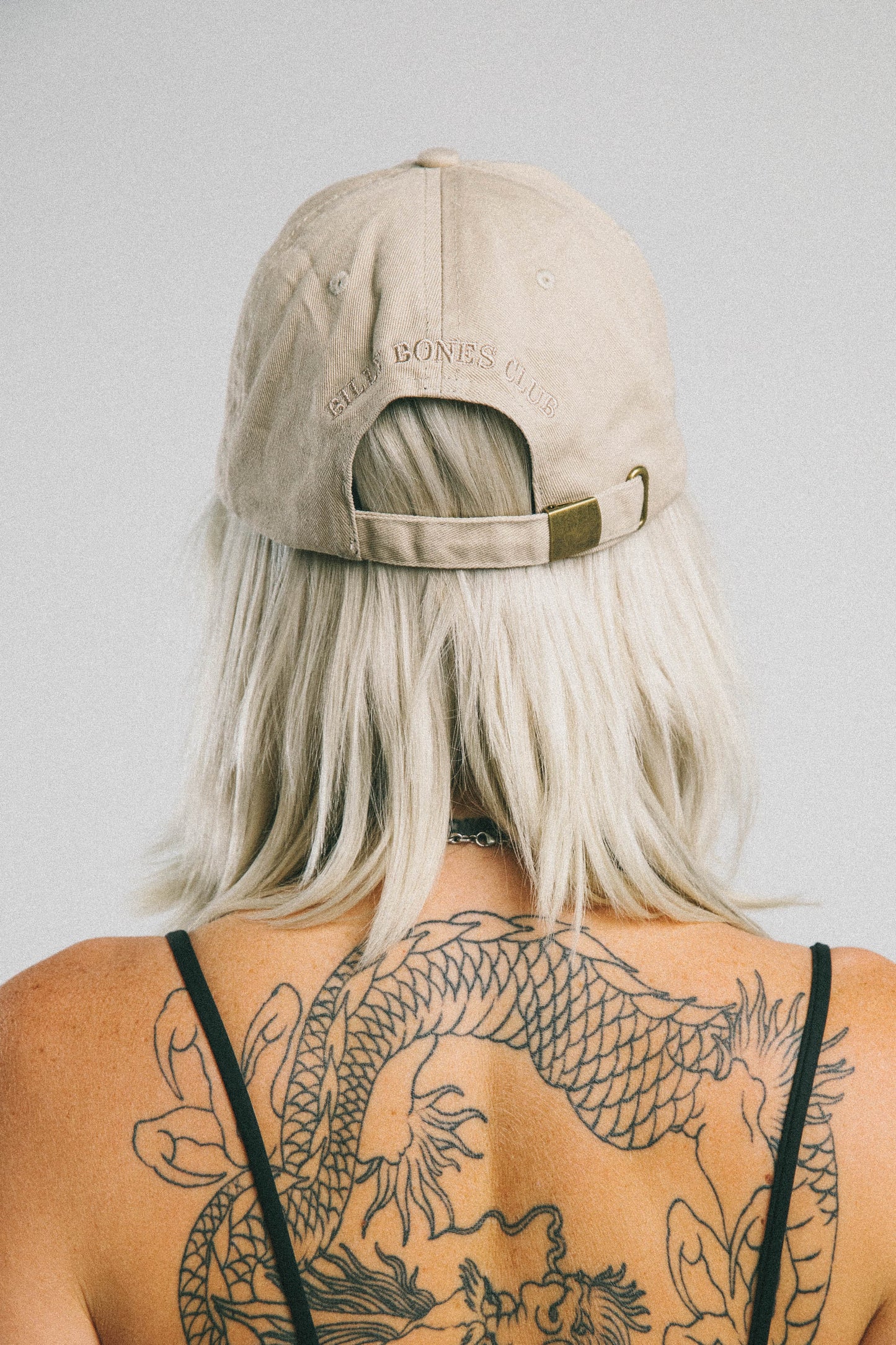 Bones Dad Hat - Cream
