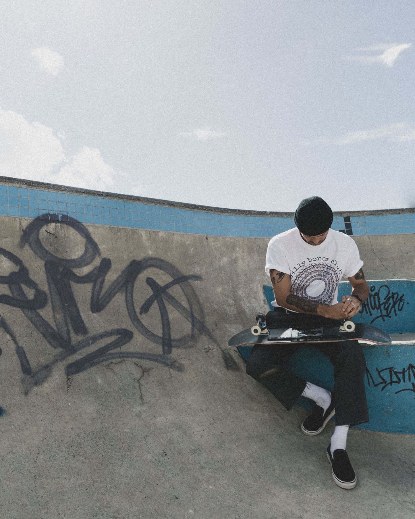 Trippin Tee -Vintage White
