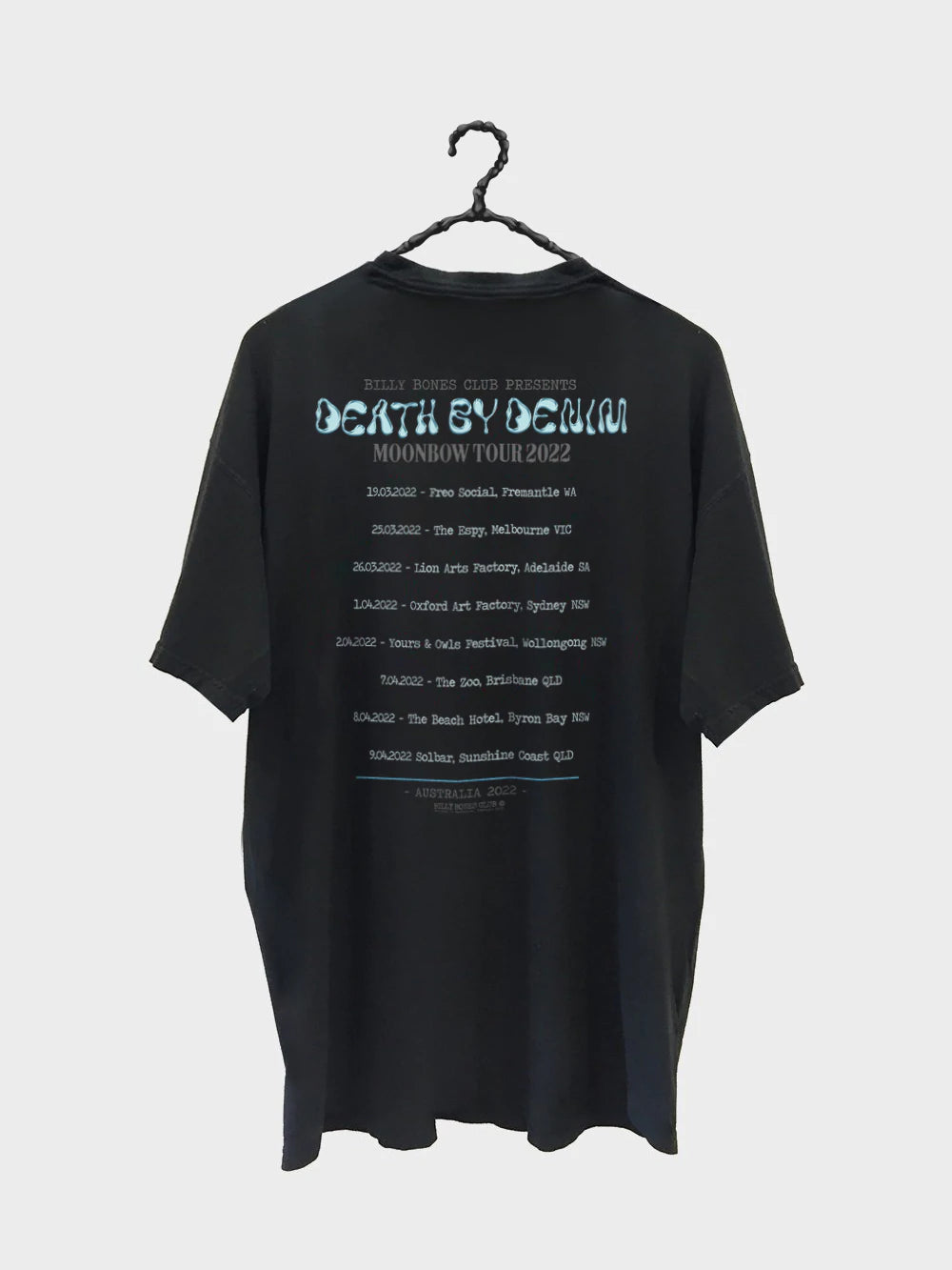 Death by Denim Collab Tee - Moonbow Tour
