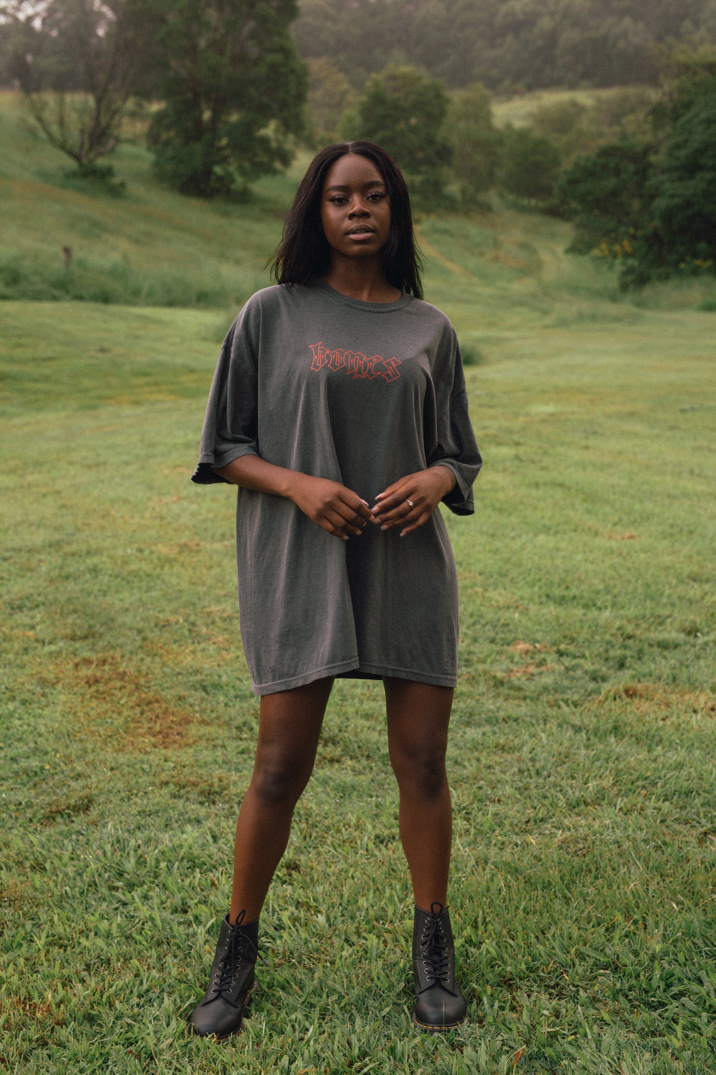 clubsteeze Tee -Washed Black