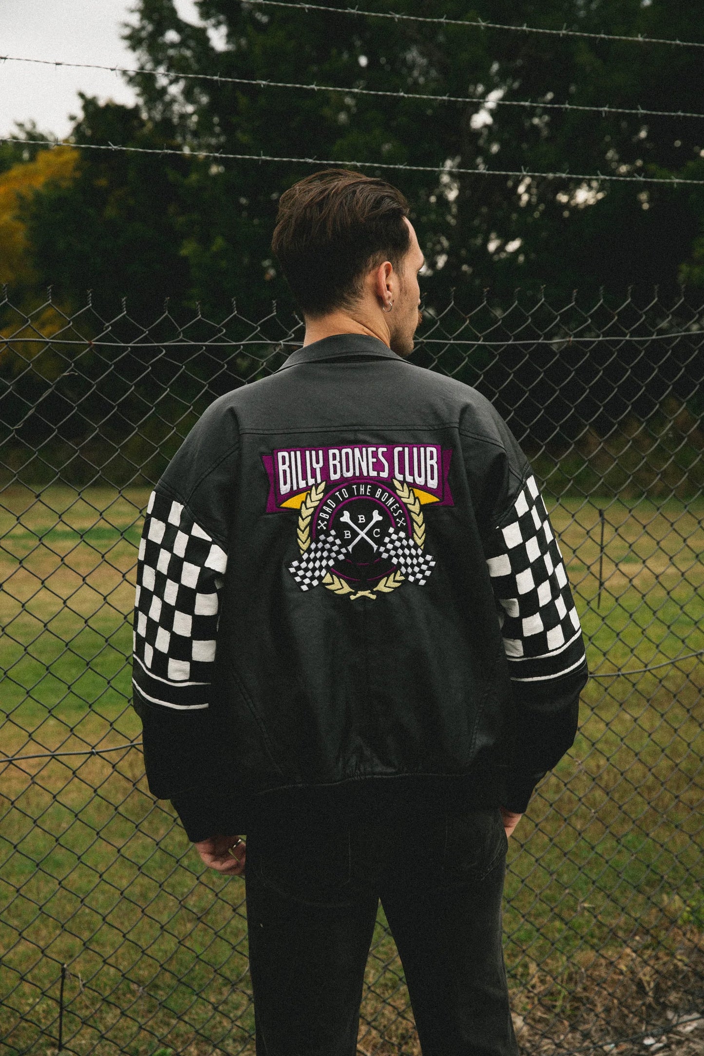 Pitstop Bomber - Leather Jacket