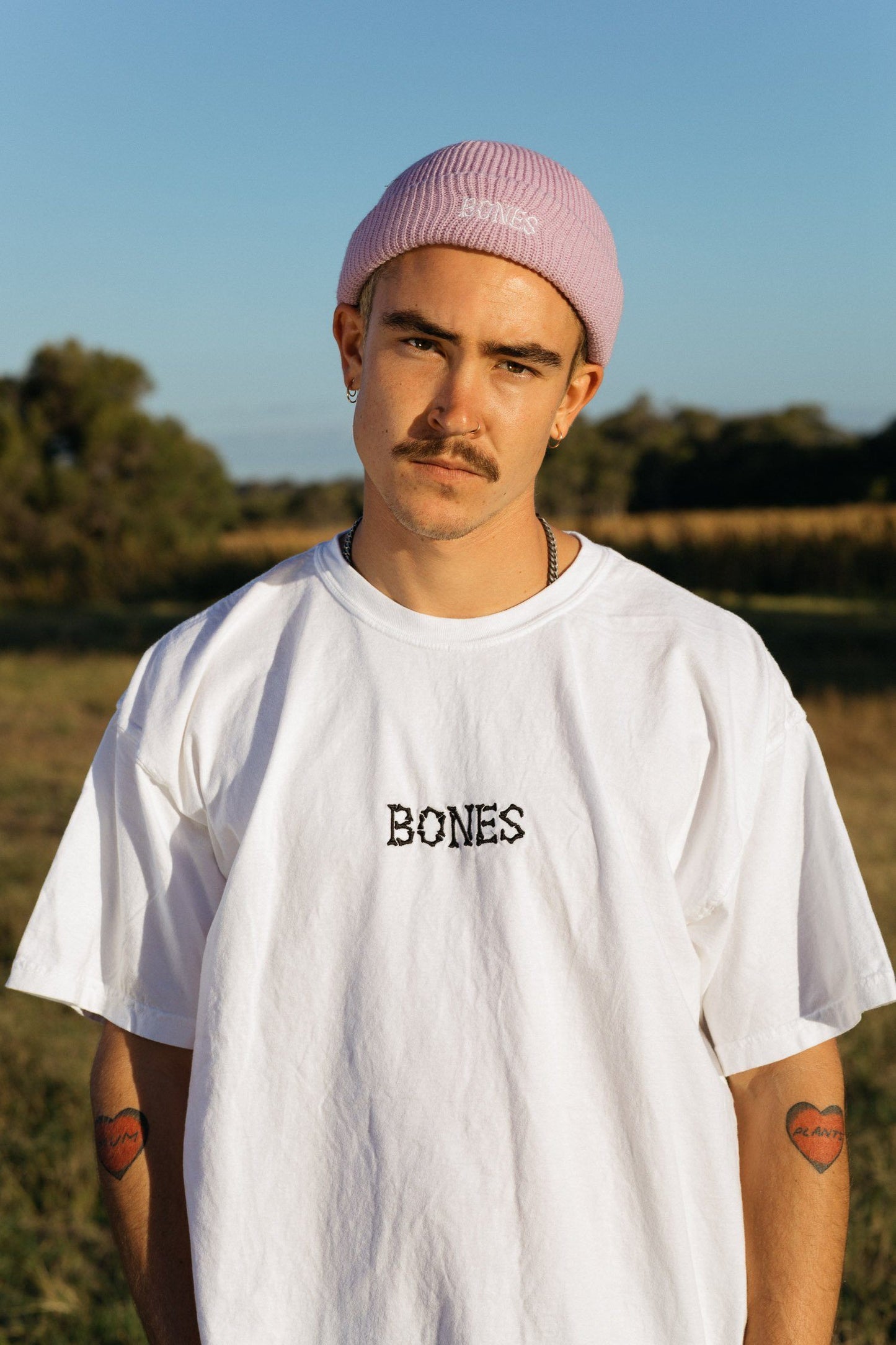 Purple Bones - Docker knit Beanie