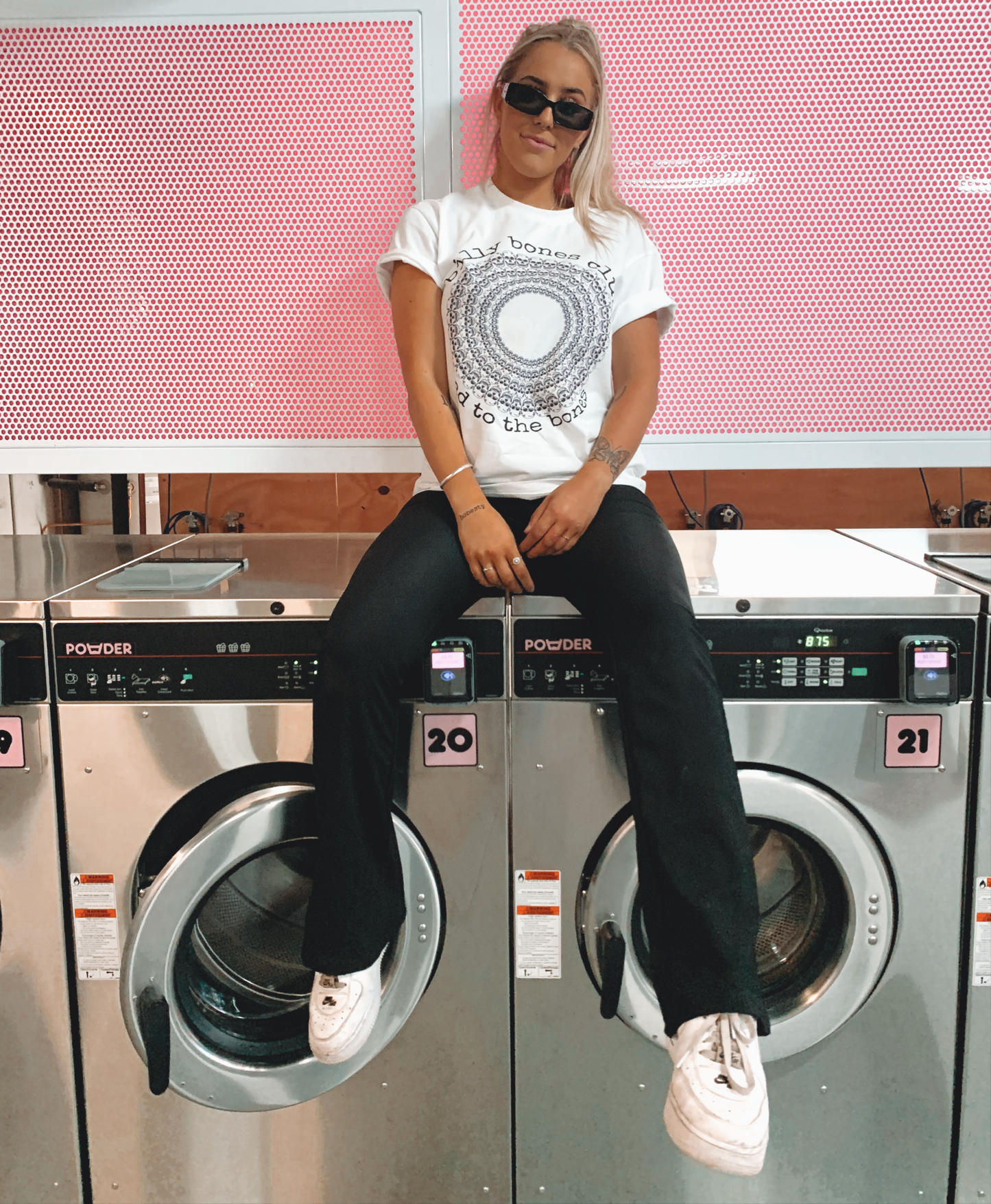 Trippin Tee -Vintage White