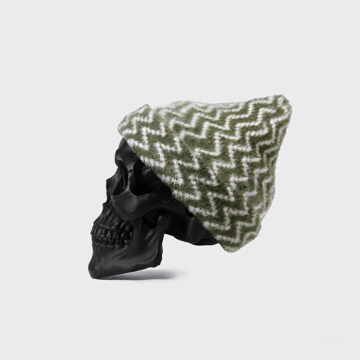 Twin Peakin Bones Barb - Knit Beanie