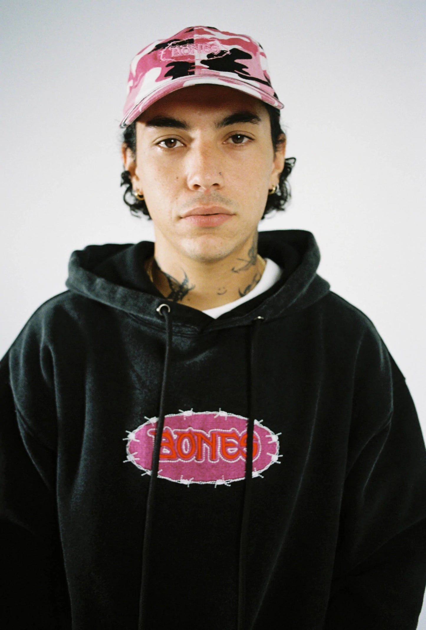 Bones Dad Hat - Pink Camo