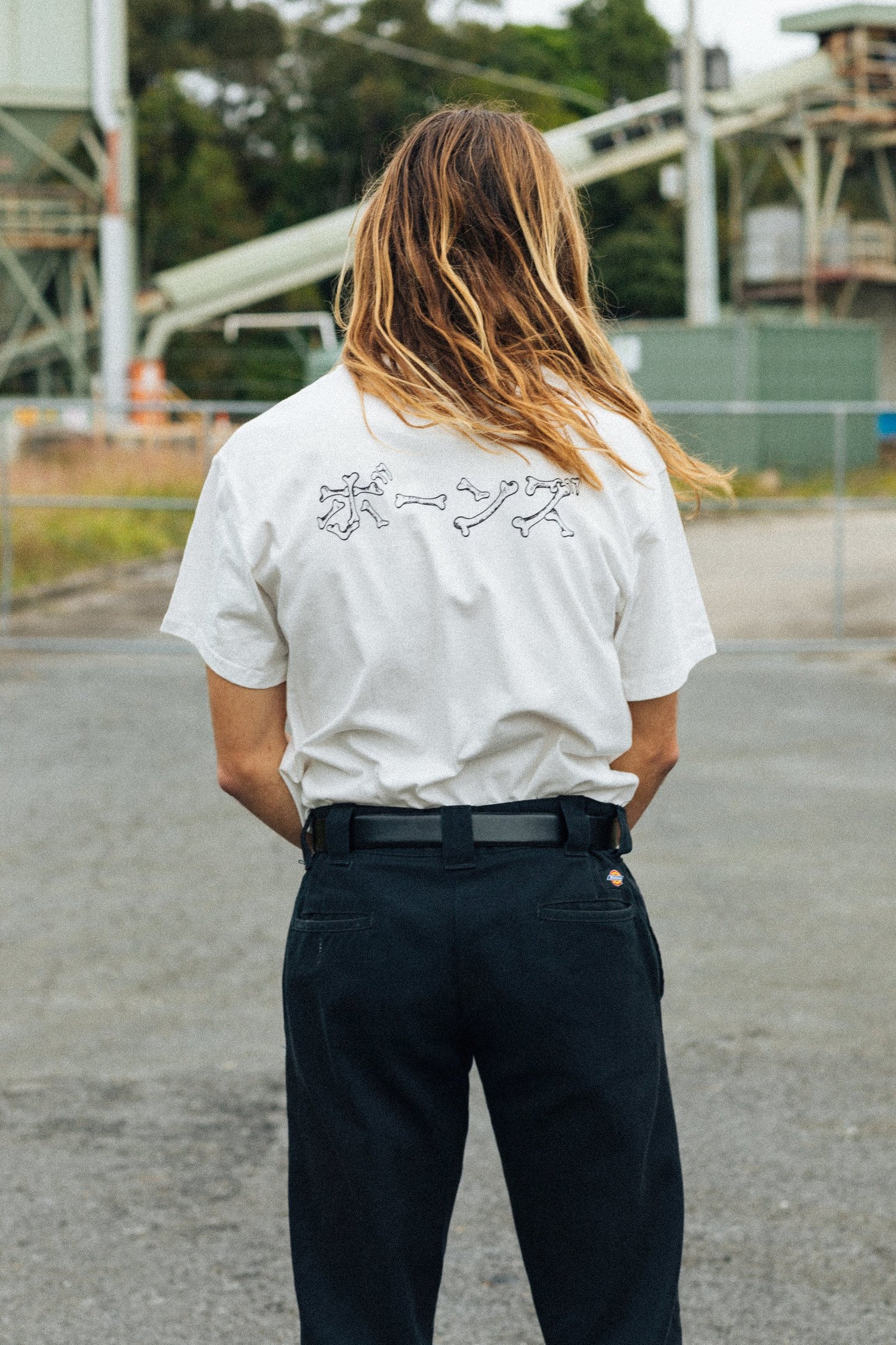 The Geisha Tee - Vintage White