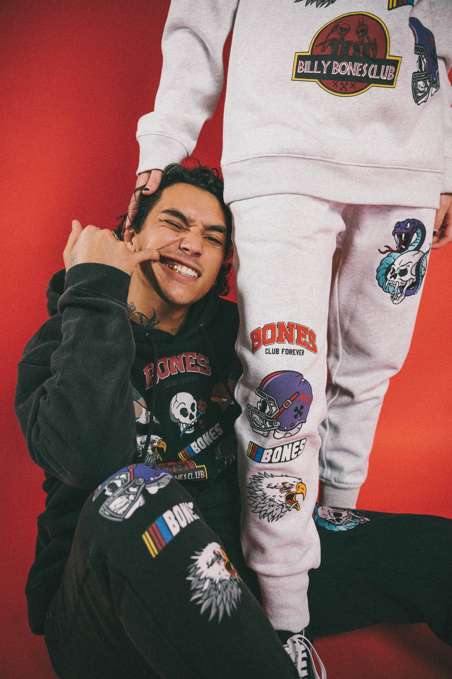 Touchdown Hoodie - Acid Black