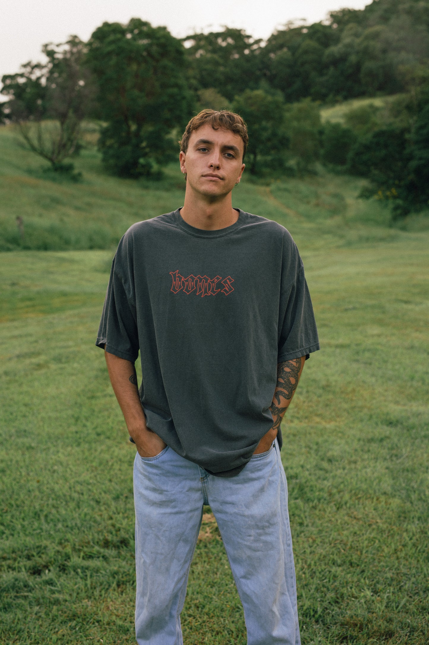clubsteeze Tee -Washed Black