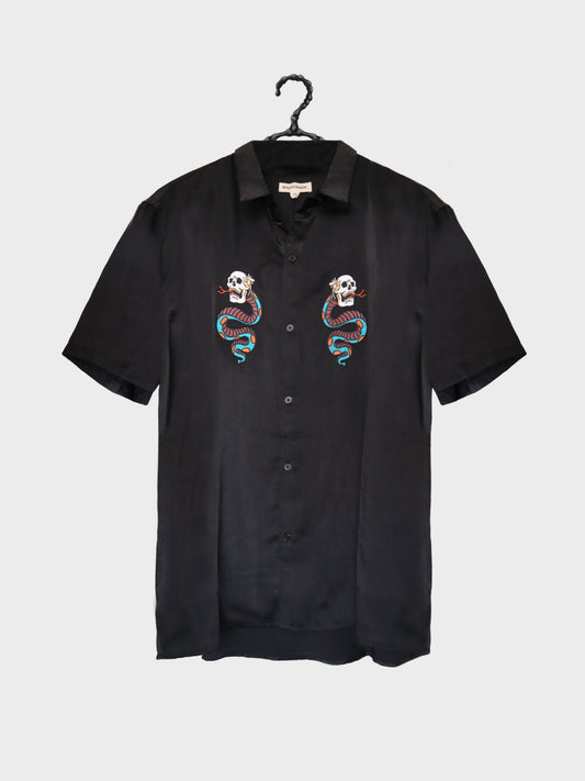 Bernie Bones Silk Shirts