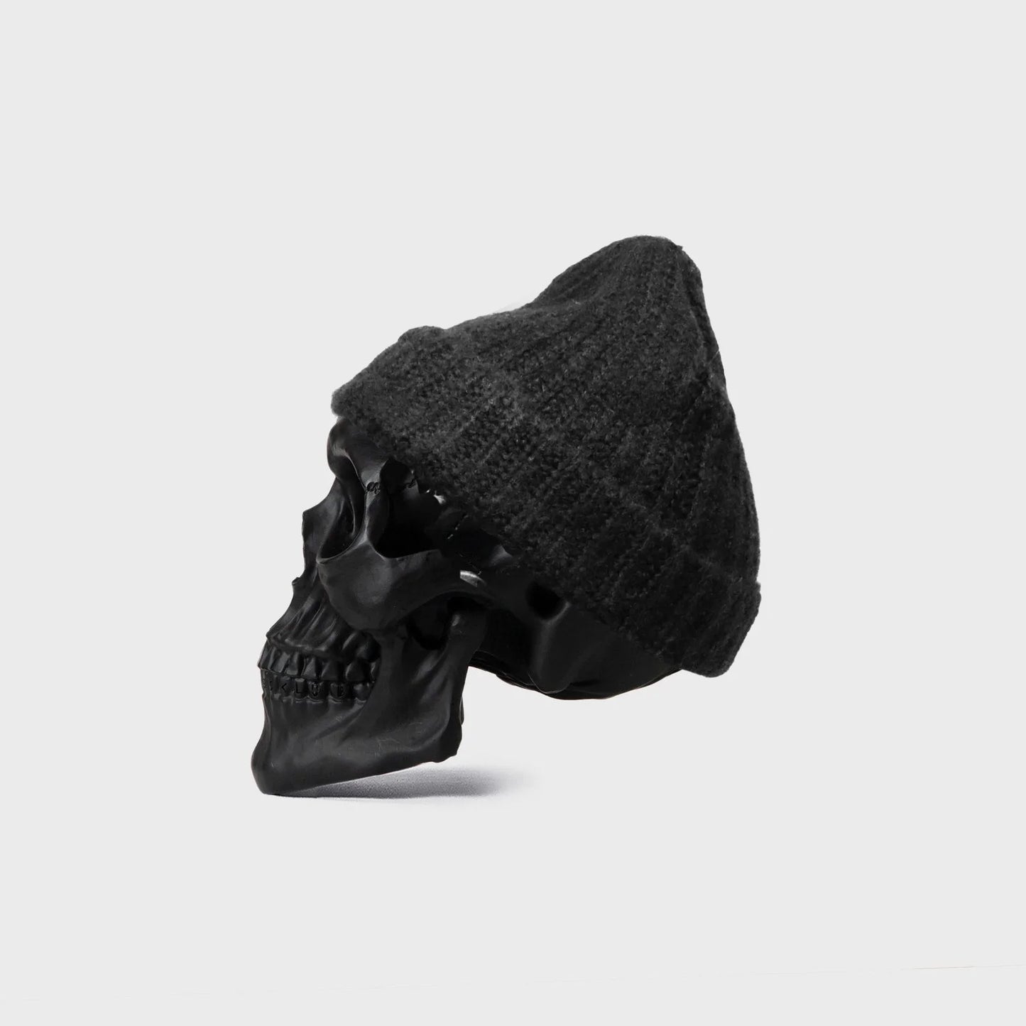 Black Bones Barb - Knit Beanie