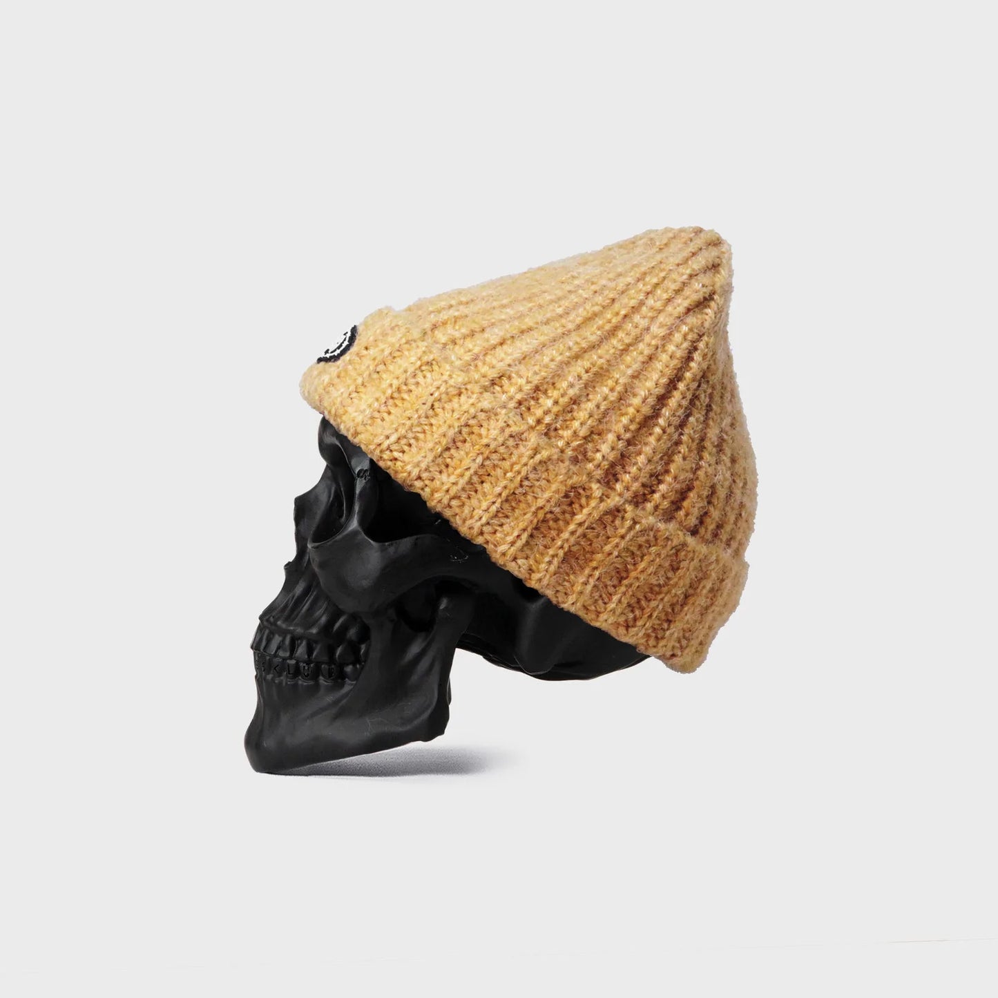 Mustard Bones Barb - Knit Beanie