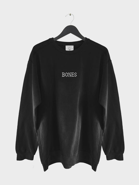 Bones Club Crew Sweater - Black