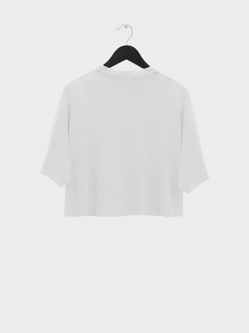 Bones Club Crop - White