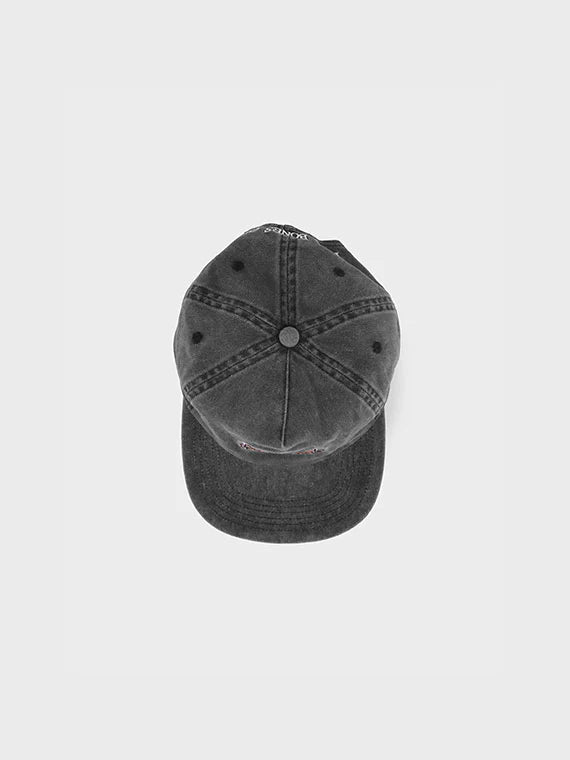 Blazed Unstructured Cap - Washed Black