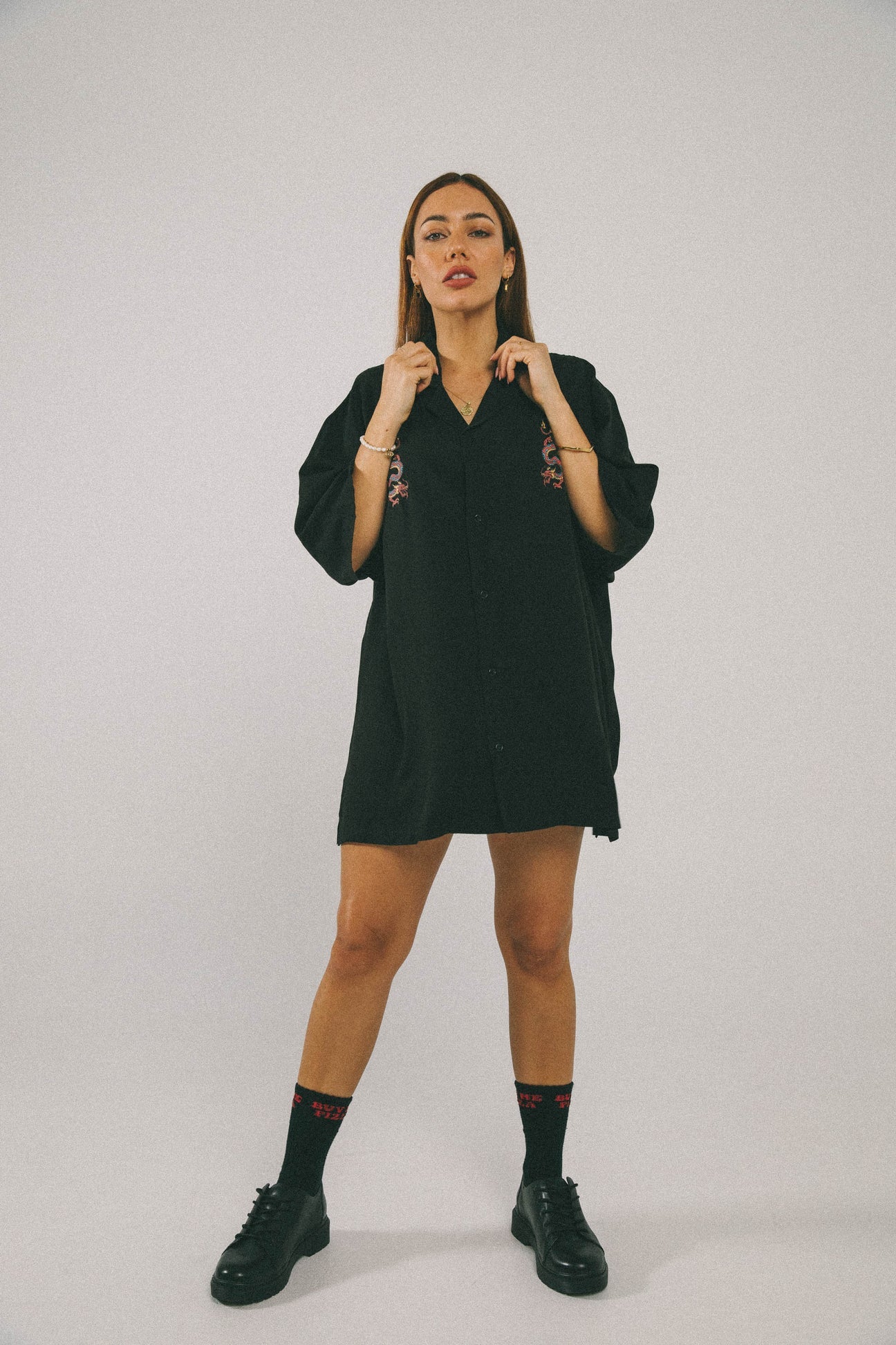 Dragon Bowlo Shirt - Black