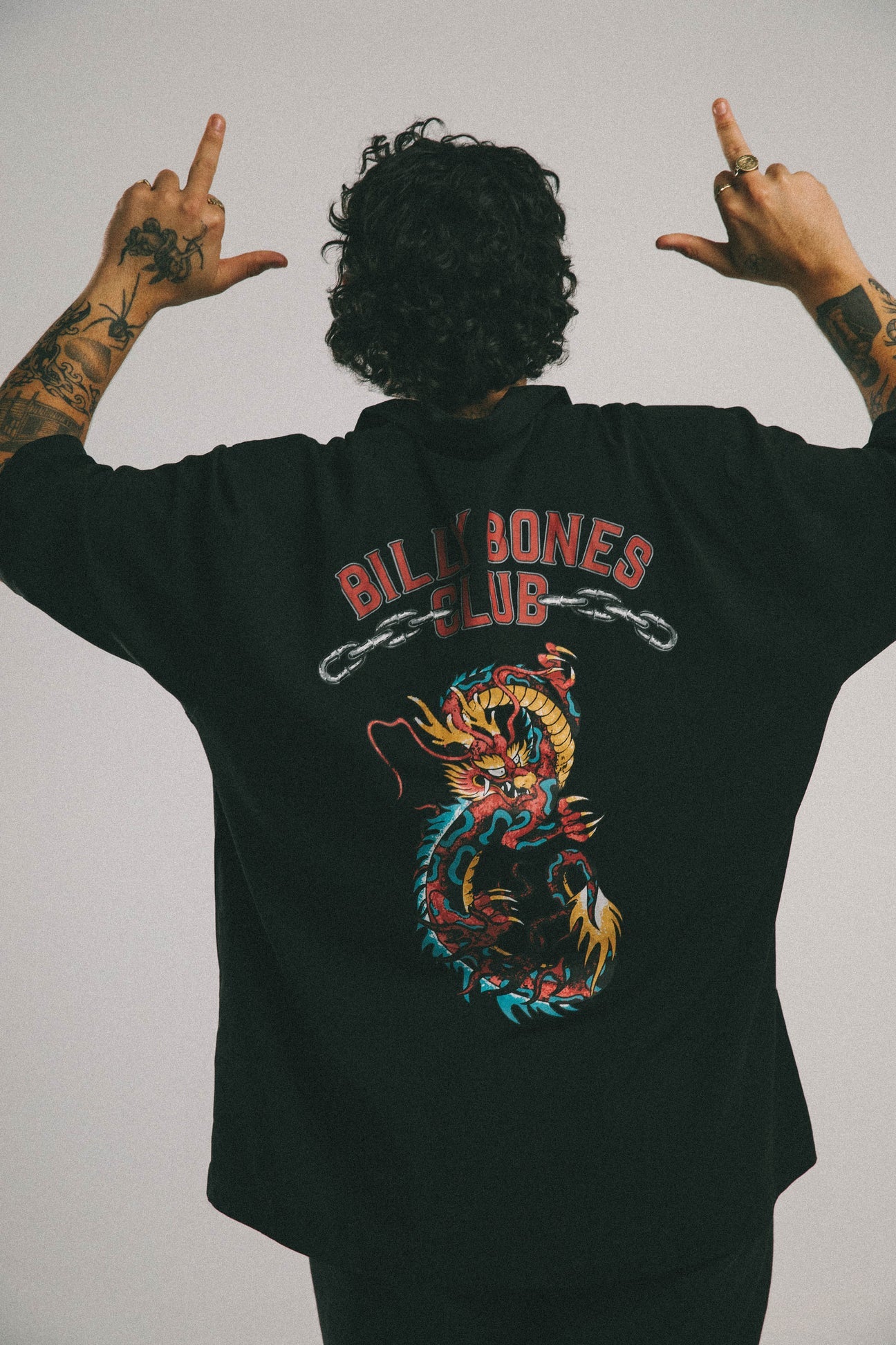 Dragon Bowlo Shirt - Black