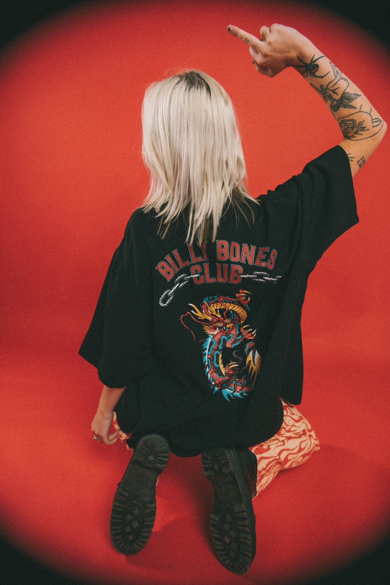 Dragon Bowlo Shirt - Black