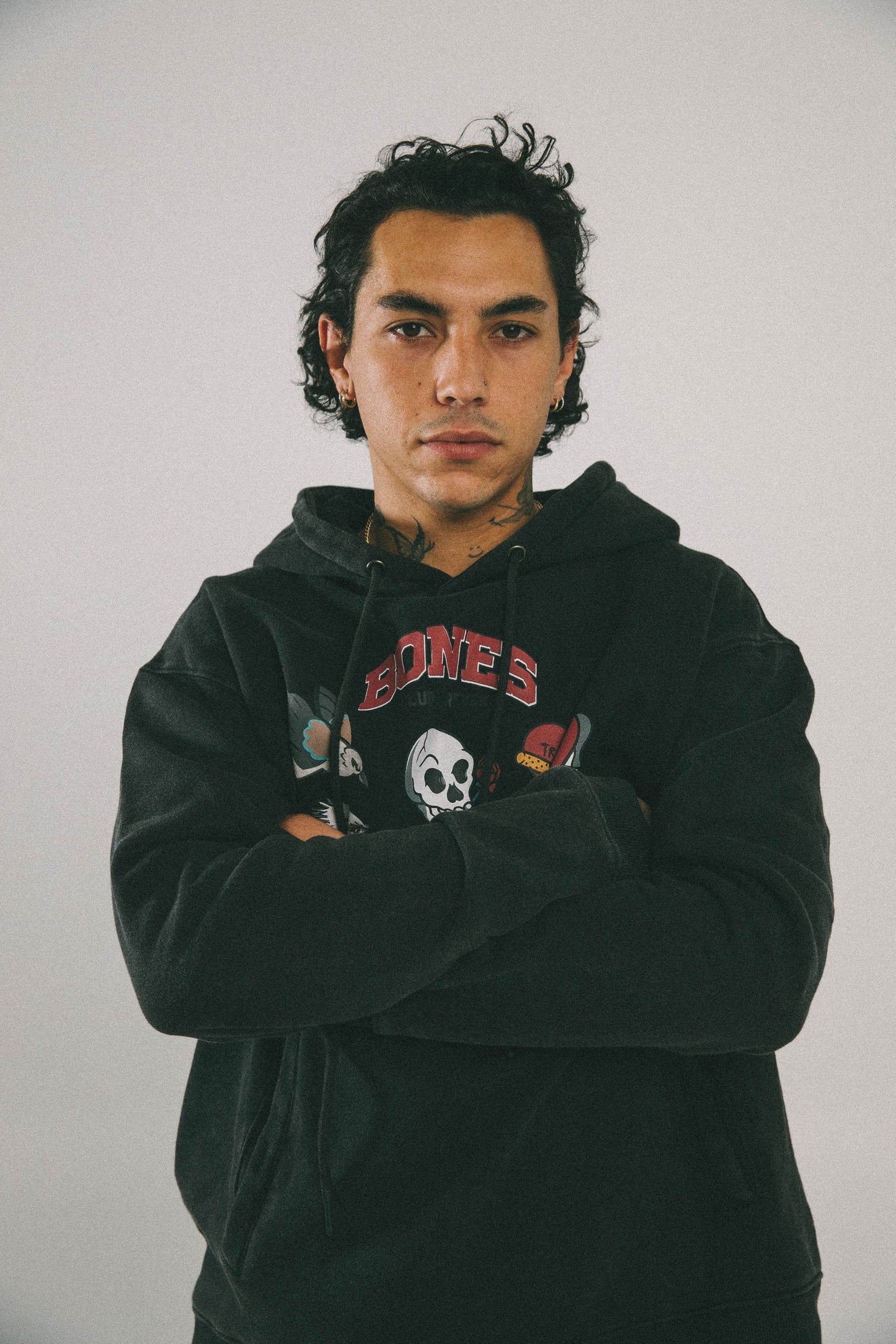 Touchdown Hoodie - Acid Black