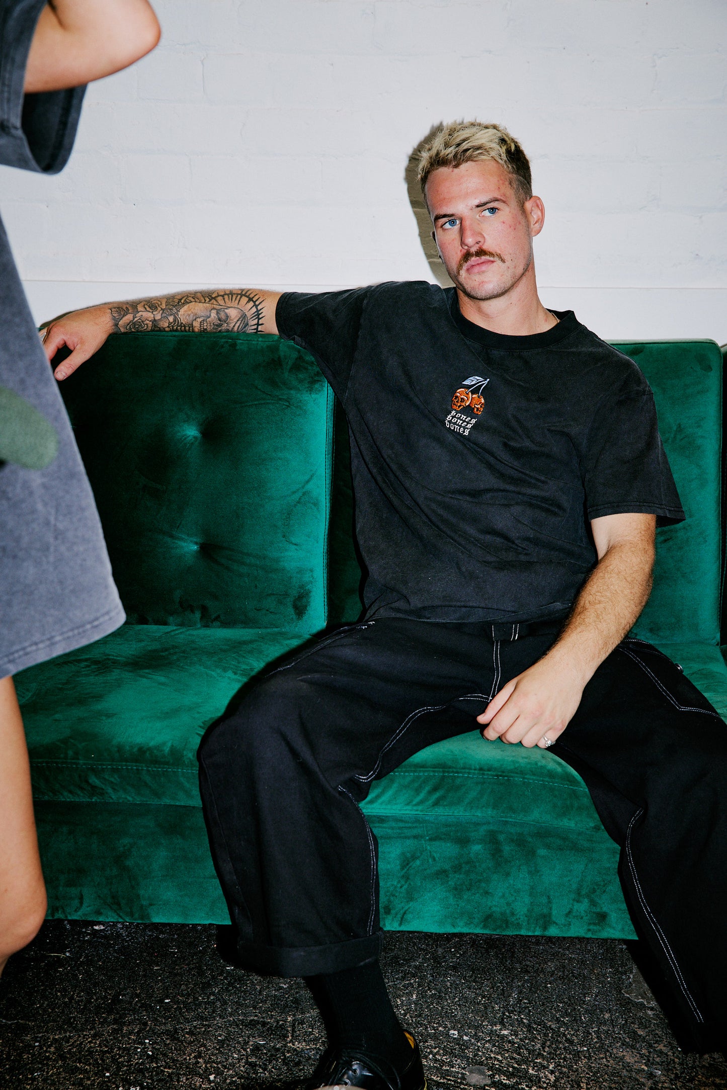 Cherry Bomb Tee - Vintage Black