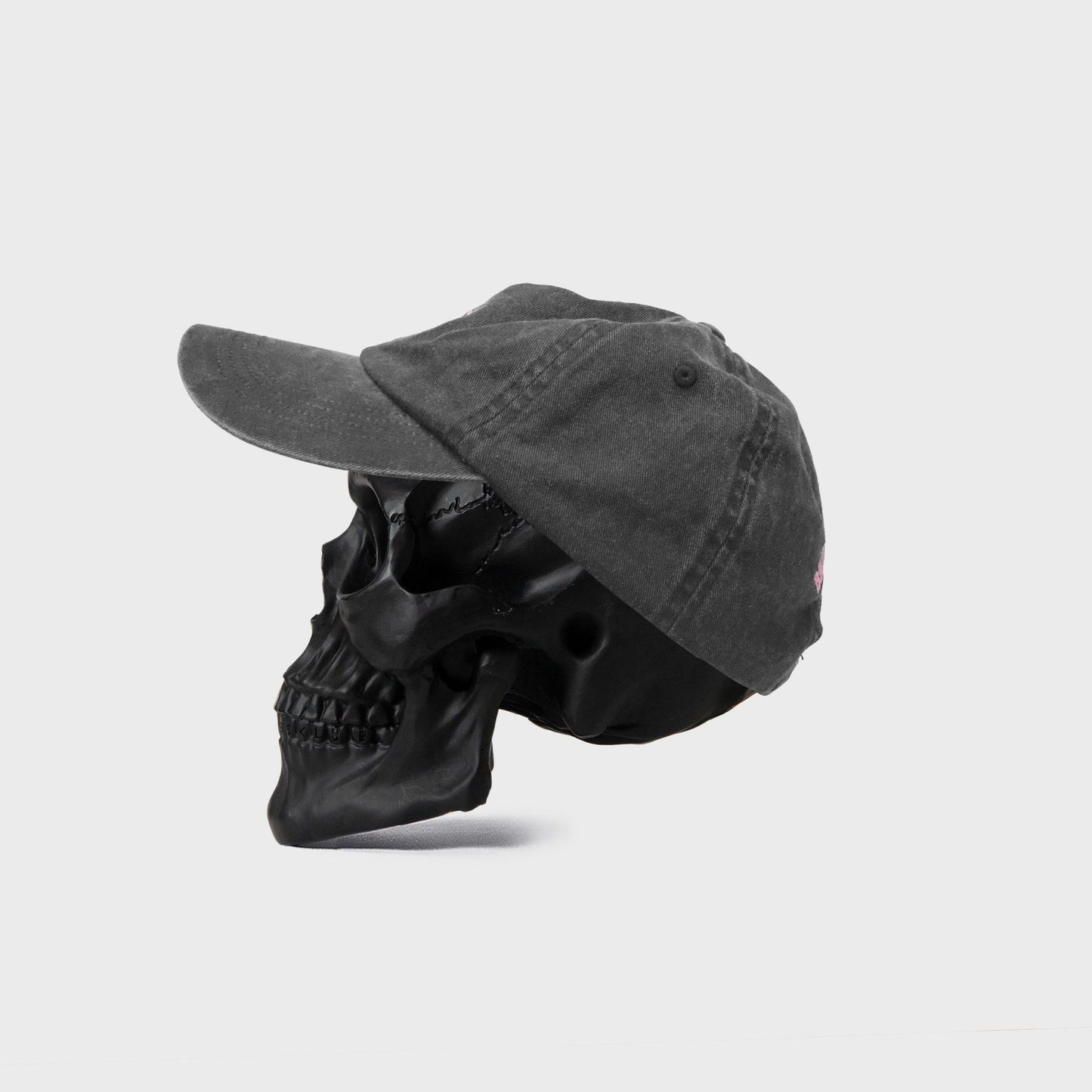 Bones Dad Hat - Washed Black