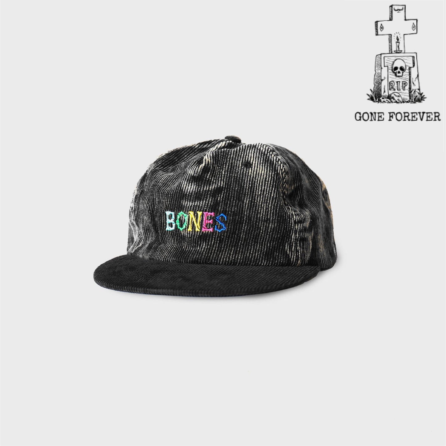 Bones Club Dad Hat - Corduroy Stripe