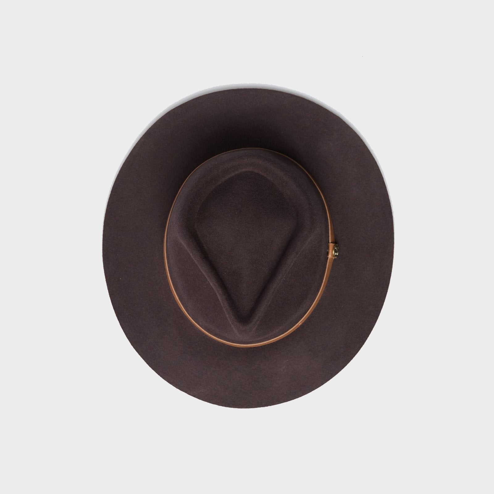 Billy Bones Club ウールフェルトハット Kodiak Brown - Wide Brim Fedora ブラウン メンズ レディース  – Billy Bones Club Japan / ビリーボーンズクラブジャパン