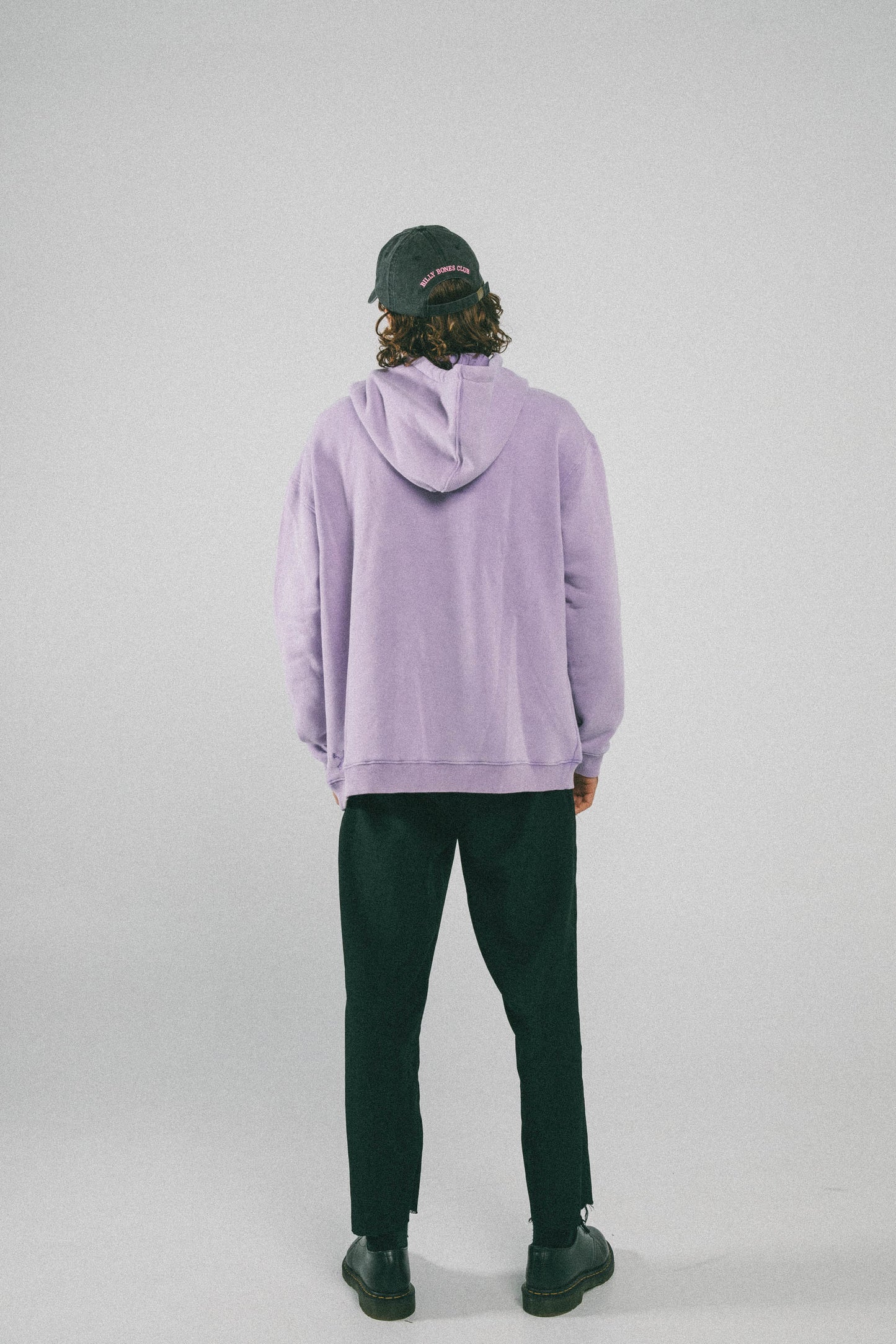 Bones Barb Hoodie - Washed Purple