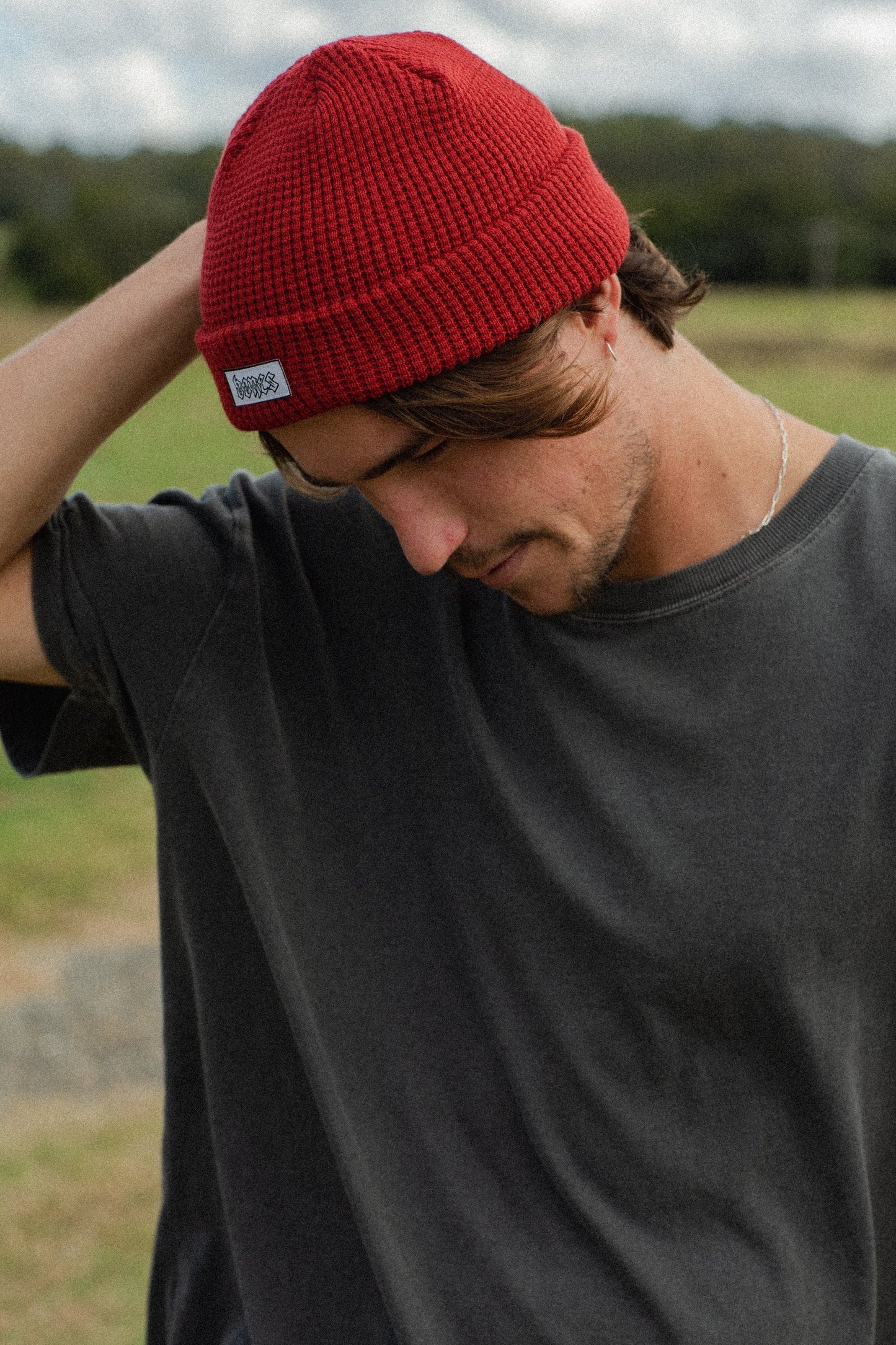 Rusty steeze - Waffle Knit Beanie