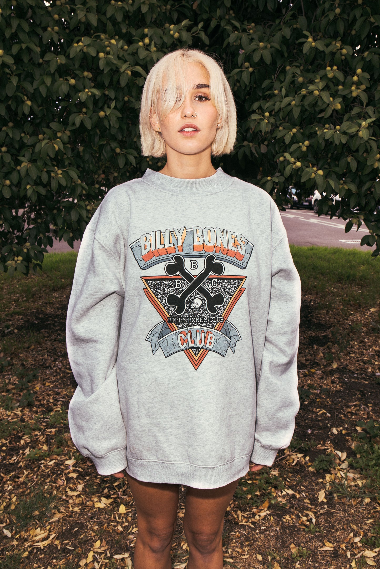 Bandit High Crew - Snow Marle