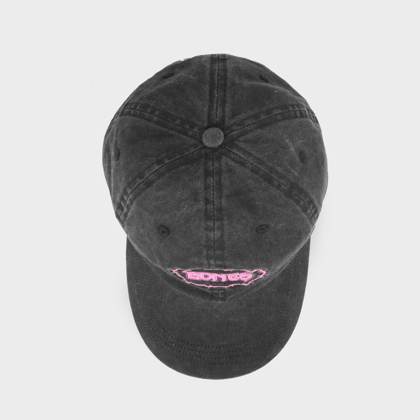 Bones Dad Hat - Washed Black