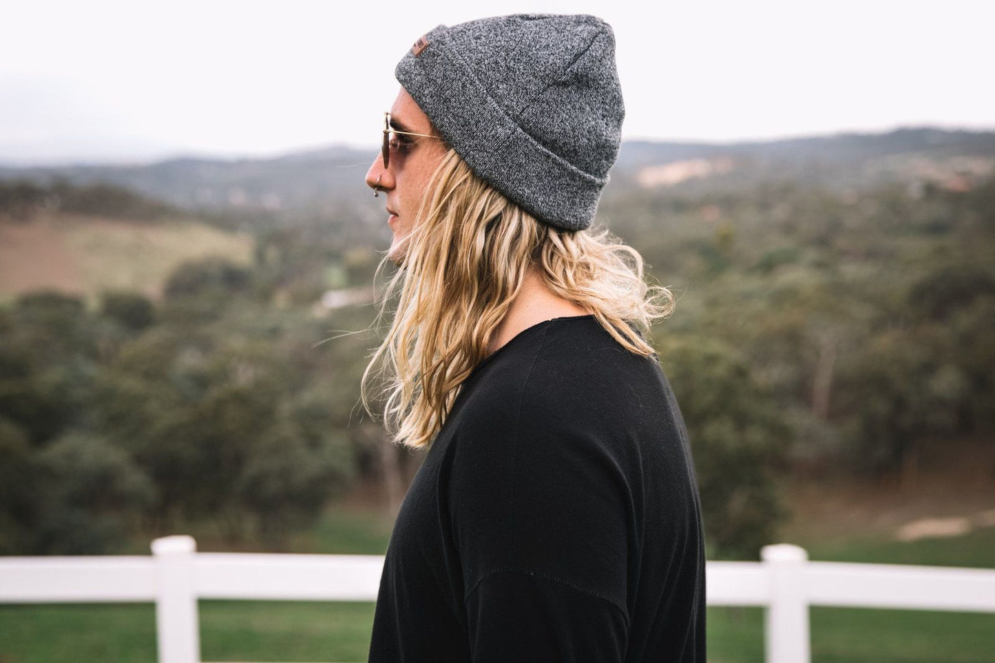 Sasha Ⅱ Grey - Standard Fit Beanie