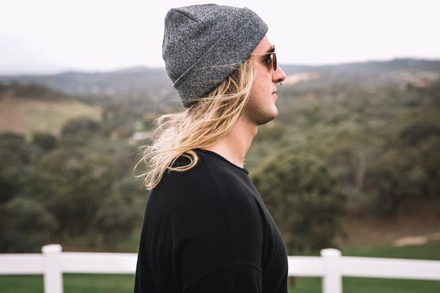 Sasha Ⅱ Grey - Standard Fit Beanie
